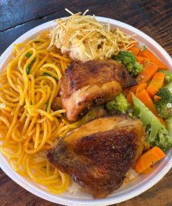 Marmita G, com Frango Assado