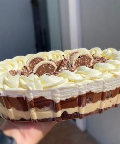 Torta de ouro branco na travessa 1,5kl