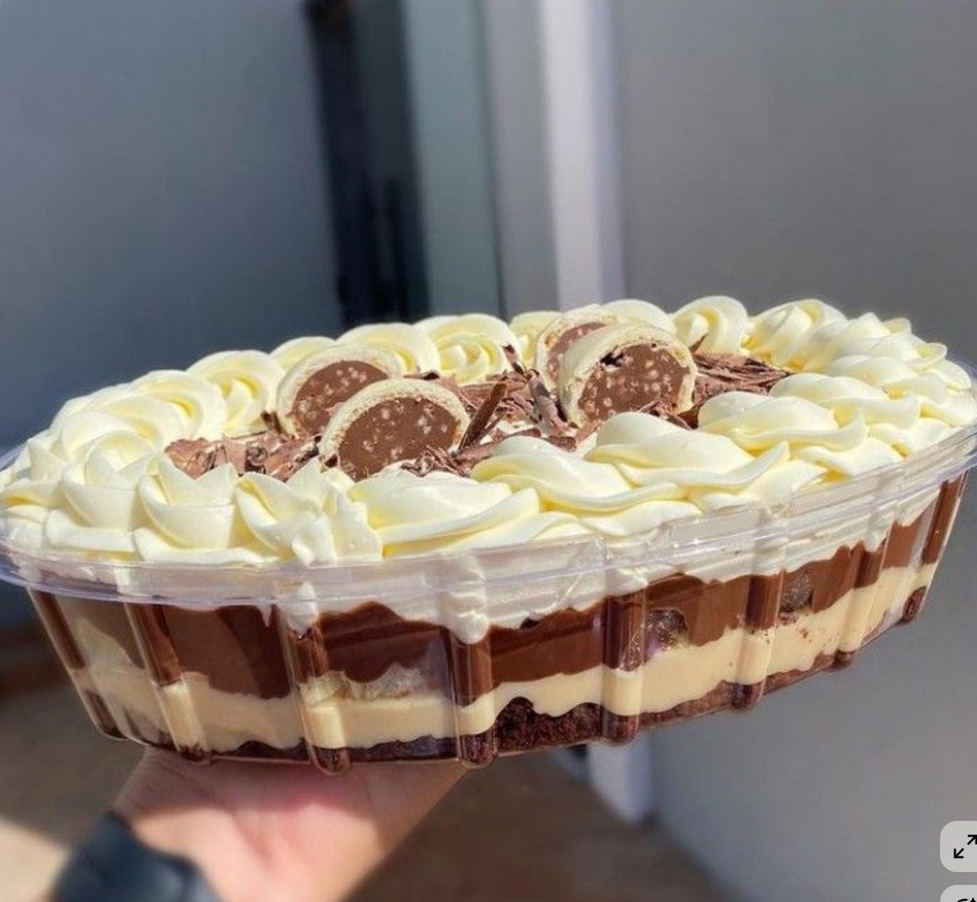 Torta de ouro branco na travessa 1,5kl